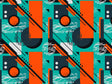 Oil Spill Abstract Vinyl Wraps~Rwraps Series 914 Digitally Printed Vinyl Wrap~0
