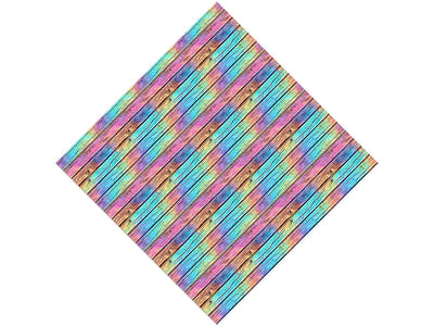 Oil Spill Wood Plank Vinyl Wrap Pattern