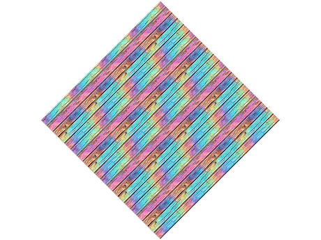 Oil Spill Wood Plank Vinyl Wrap Pattern