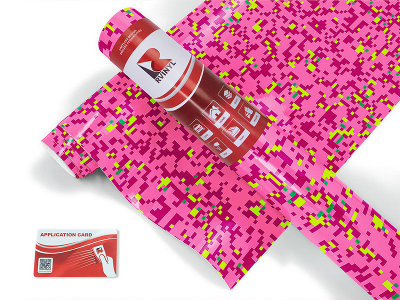 ol razzle dazzle pixel Craft Vinyl Roll