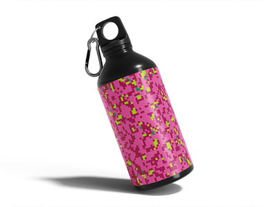 ol razzle dazzle pixel Water Bottle DIY Stickers