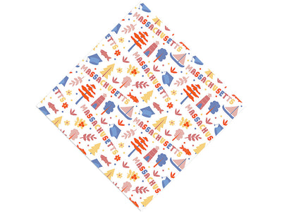 Old Colony Americana Vinyl Wrap Pattern