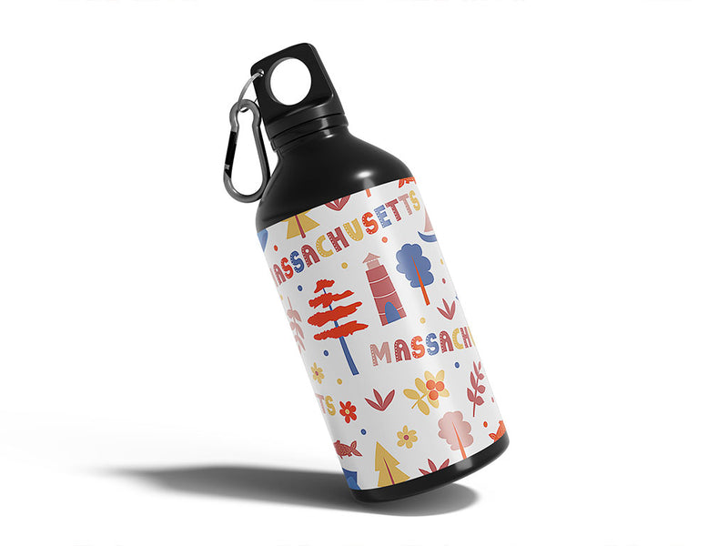 old colony  Water Bottle DIY Stickers