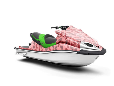 Old Days Abstract Jet Ski Vinyl Customized Wrap