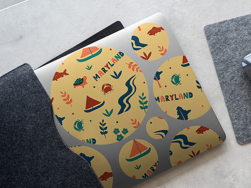 old line  DIY Laptop Stickers