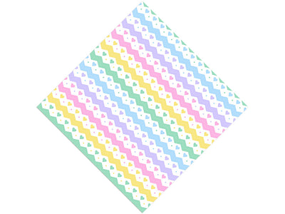 Old Love Heart Vinyl Wrap Pattern