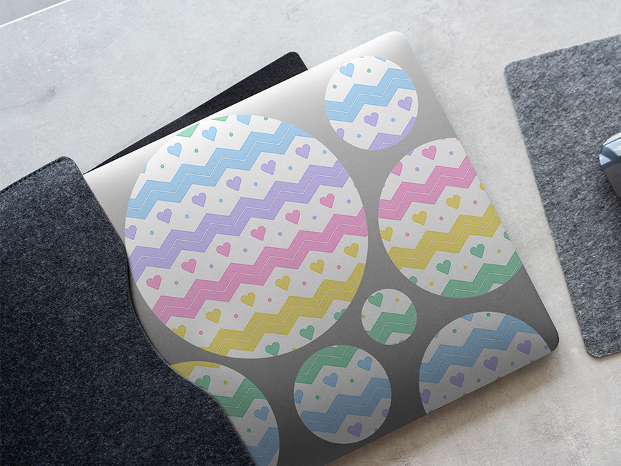 old love heart DIY Laptop Stickers