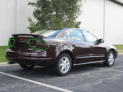 alero Tail Light Tint Installation Points