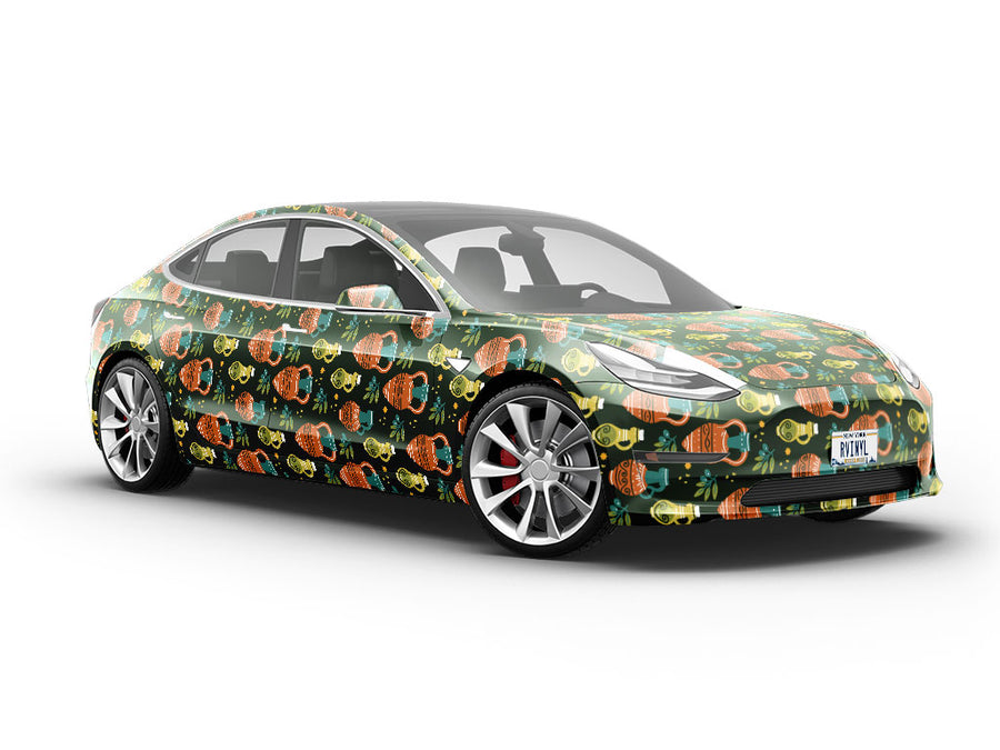 Olive Amphoras Greco Roman Vehicle Vinyl Wrap