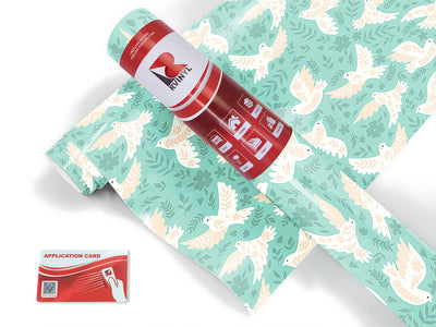 olive branches bird Craft Vinyl Roll