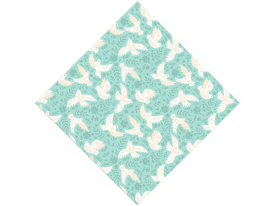 Olive Branches Birds Vinyl Wrap Pattern