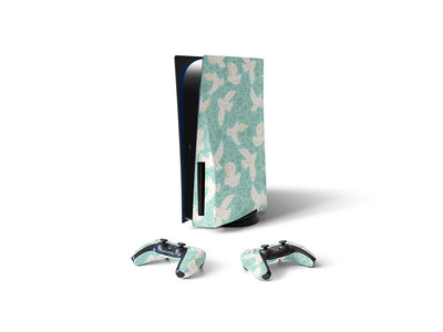 olive branches bird Sony PS5 DIY Skin