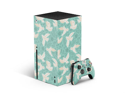 olive branches bird XBOX DIY Decal