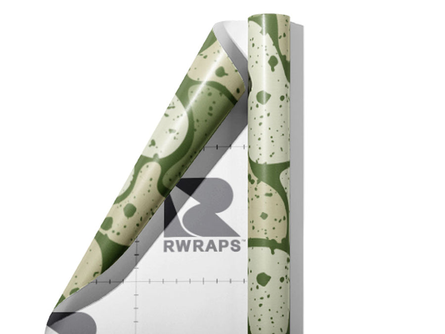Olive  Cobblestone Wrap Film Sheets~Rwraps Series 914 Olive  Cobblestone Scrolled Sheet~4