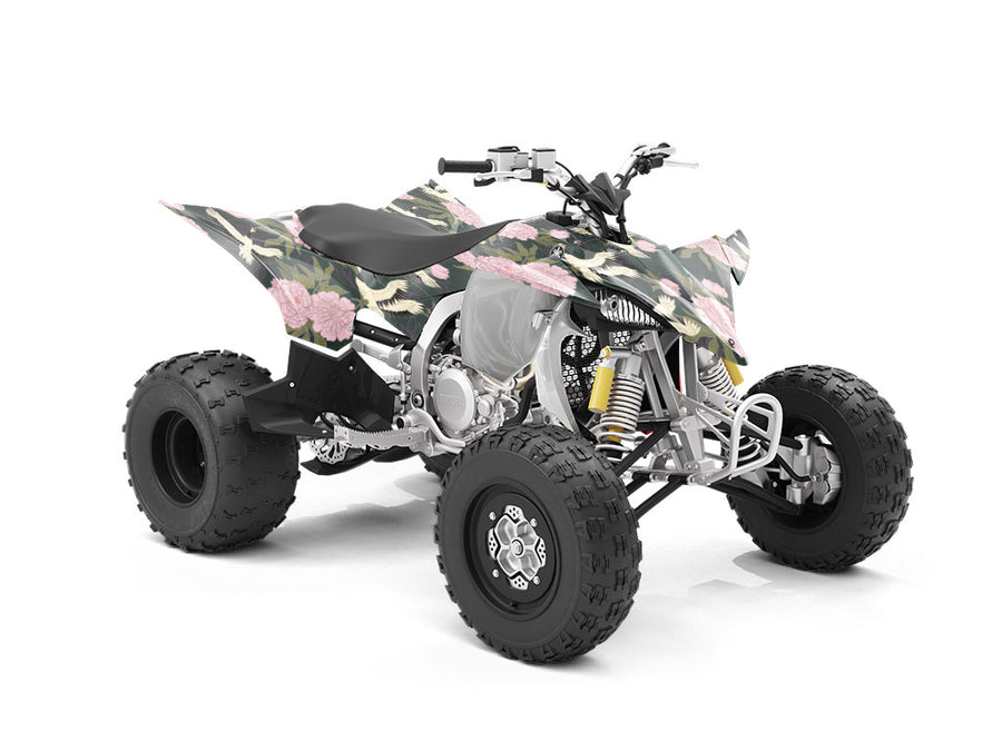 Olive Flight Birds ATV Wrapping Vinyl