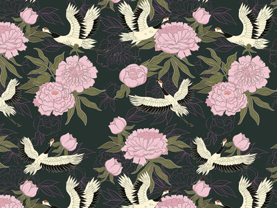 Olive Flight Birds Vinyl Wrap Pattern~Rwraps Series 914 Digitally Printed Vinyl Wrap~0