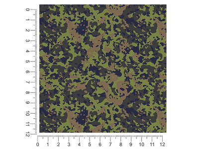 olive multicam camouflage 1ft x 1ft Craft Sheets