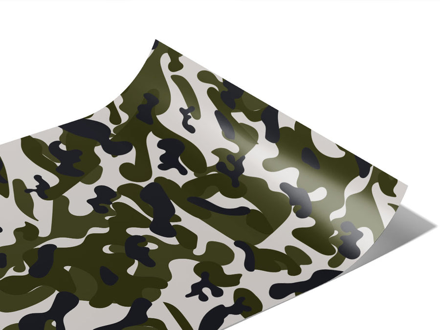 Olive Skin Camouflage Vinyl Wraps~Rwraps Series 914 Digitally Printed Vinyl Wrap~1