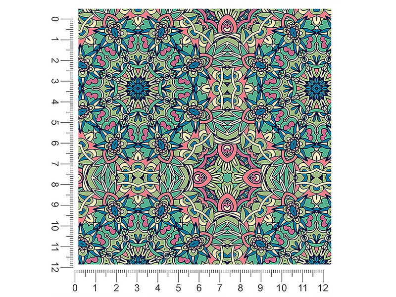 olive wonder mandala 1ft x 1ft Craft Sheets