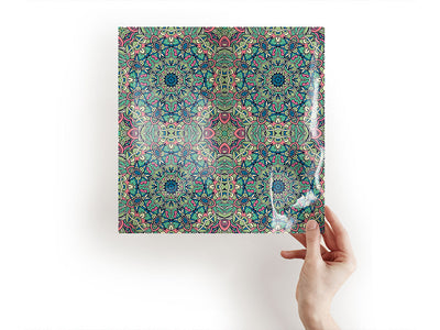 olive wonder mandala Craft Sheets