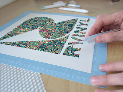 olive wonder mandala Easy Weed Craft Vinyl