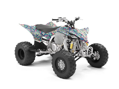 Olive Wonder Mandala ATV Wrapping Vinyl