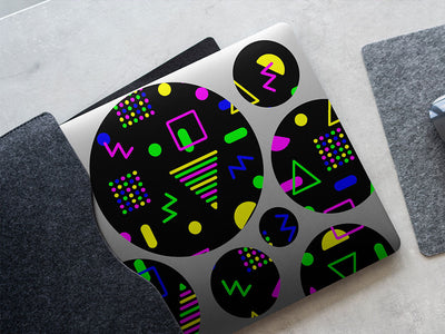 olla podrida abstract geometric DIY Laptop Stickers