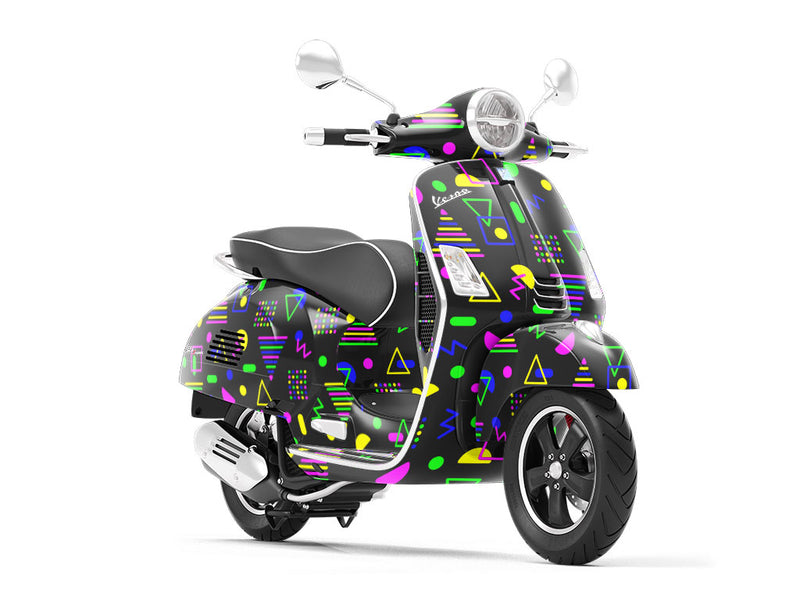 Olla Podrida Abstract Vespa Scooter Wrap Film