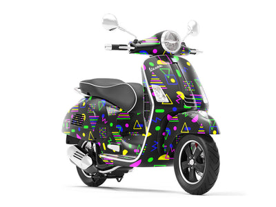 Olla Podrida Abstract Vespa Scooter Wrap Film