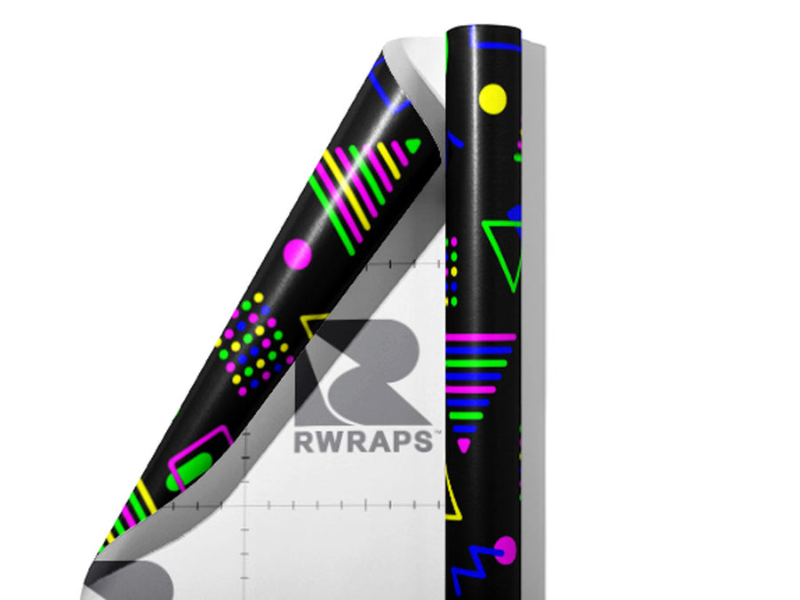 Olla Podrida Abstract Wrap Film Sheets~Rwraps Series 914 Olla Podrida Abstract Scrolled Sheet~3