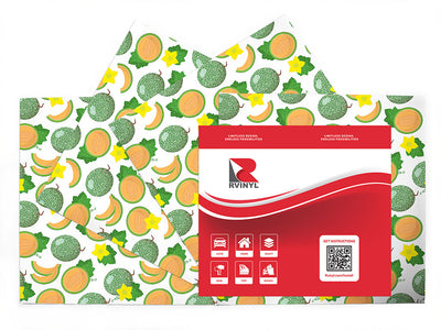 olympic express fruit Craft Vinyl Sheet Pack