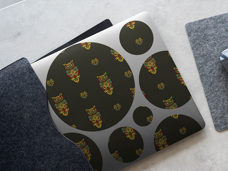 ominous omens bird DIY Laptop Stickers