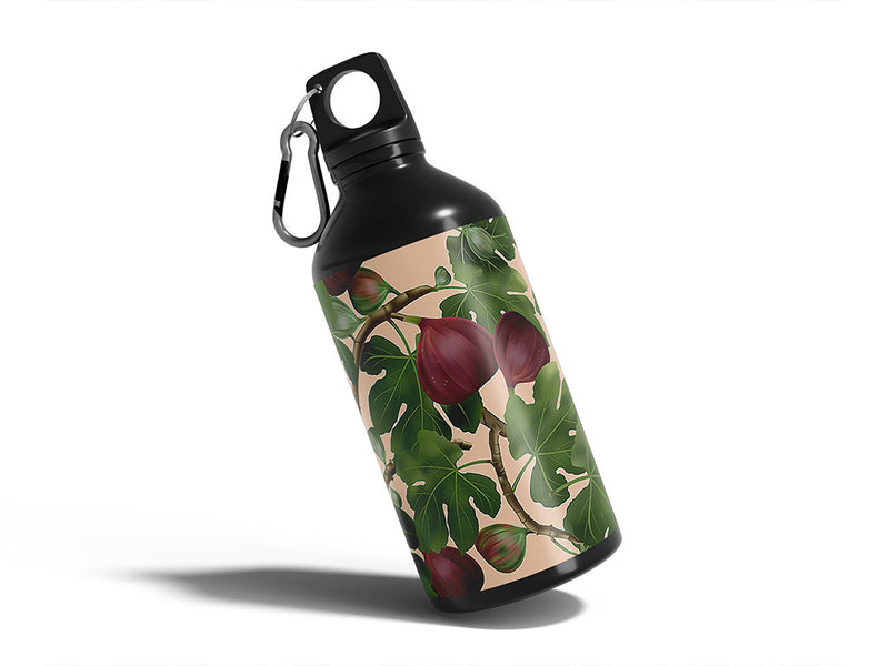 on branch fruit Water Bottle DIY Stickers