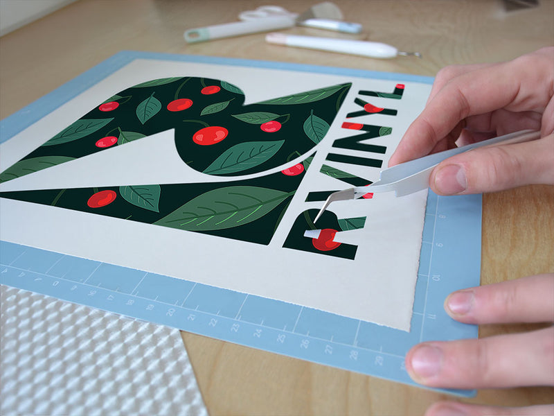 on top fruit Easy Weed Craft Vinyl