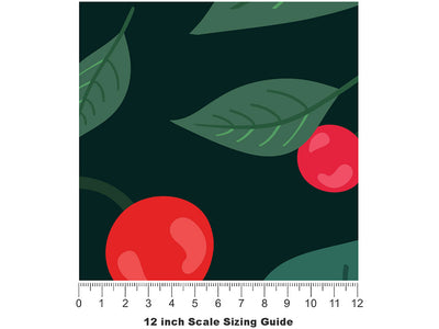 On Top Fruit Vinyl Film Pattern Size 12 inch Scale~Rwraps On Top Fruit Sizing Chart~2