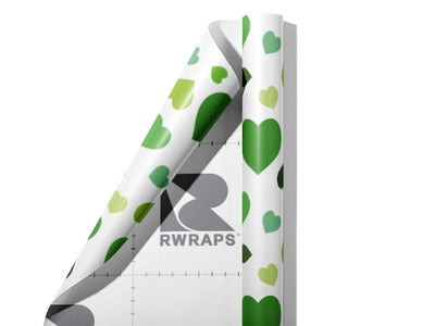 One Wish Heart Wrap Film Sheets~Rwraps Series 914 One Wish Heart Scrolled Sheet~3