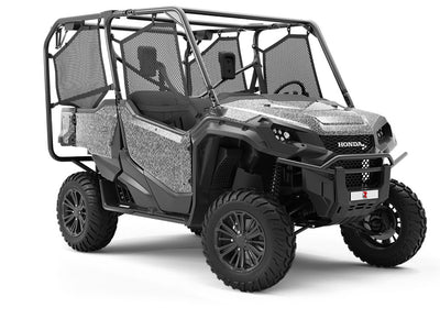 Ongoing Static Pixel Utility Vehicle Vinyl Wrap