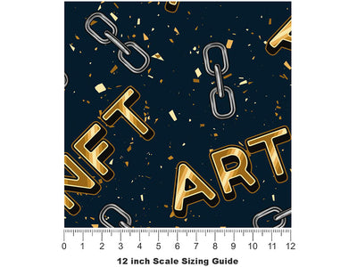 Online Art Technology Vinyl Film Pattern Size 12 inch Scale~Rwraps Online Art Technology Sizing Chart~3