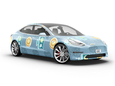 Online Exchange Technology Vehicle Vinyl Wrap