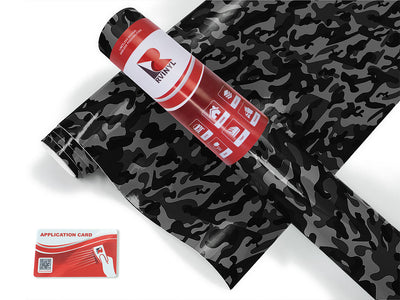 onyx buckshot camouflage Craft Vinyl Roll