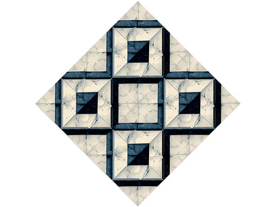 Onyx Diamond Tile Vinyl Wrap Pattern