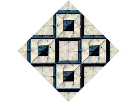 Onyx Diamond Tile Vinyl Wrap Pattern