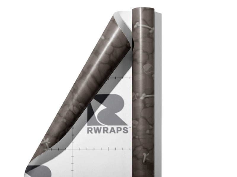 Open Grave Halloween Wrap Film Sheets~Rwraps Series 914 Open Grave Halloween Scrolled Sheet~3