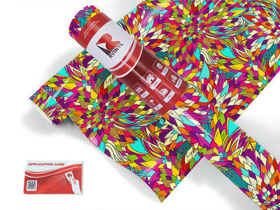 optimistic pessimist floral Craft Vinyl Roll