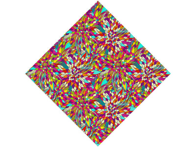 Optimistic Pessimist Floral Vinyl Wrap Pattern