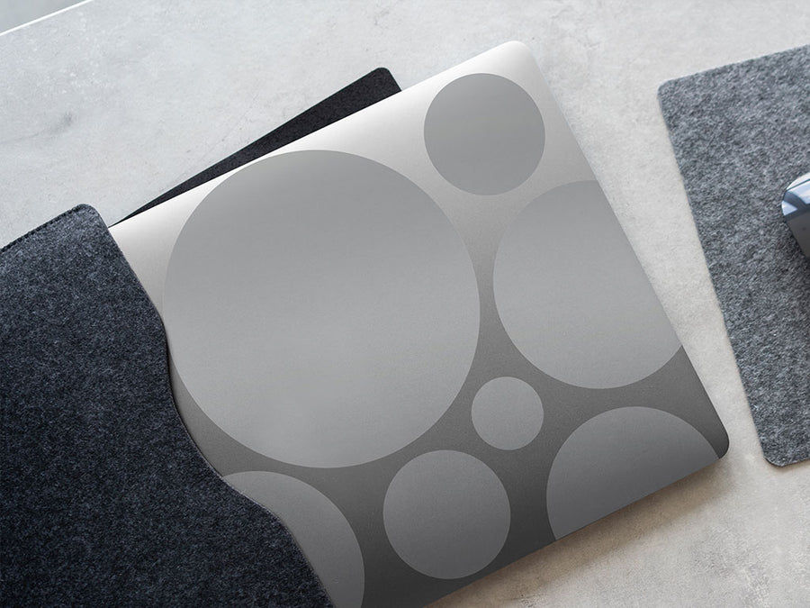 ORACAL 352 Matte Chrome Print Polyester DIY Laptop Stickers