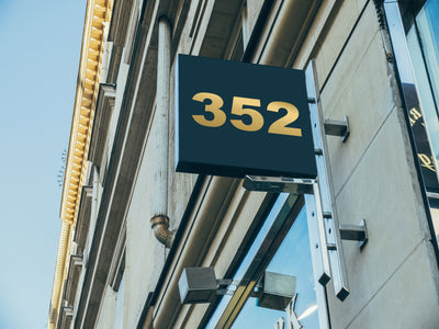 ORACAL 352 Gold Print Polyester Sign Vinyl