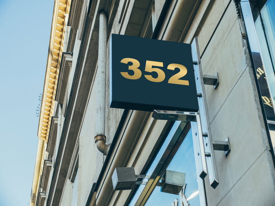 ORACAL 352 Gold Print Polyester Sign Vinyl