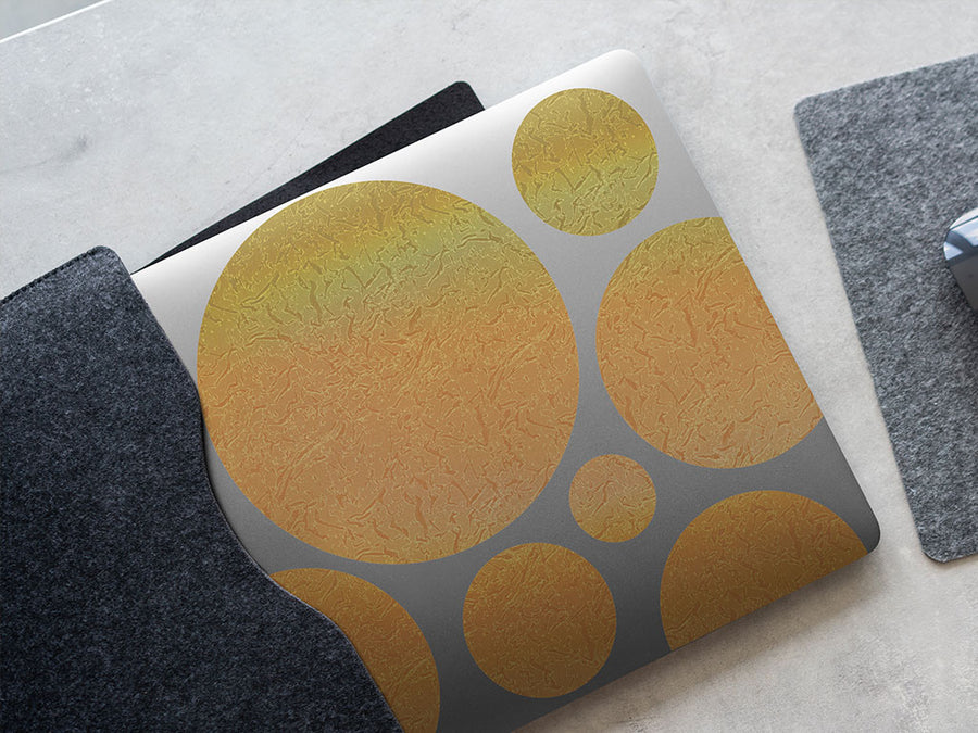 ORACAL 383 Gold Ultraleaf DIY Laptop Stickers
