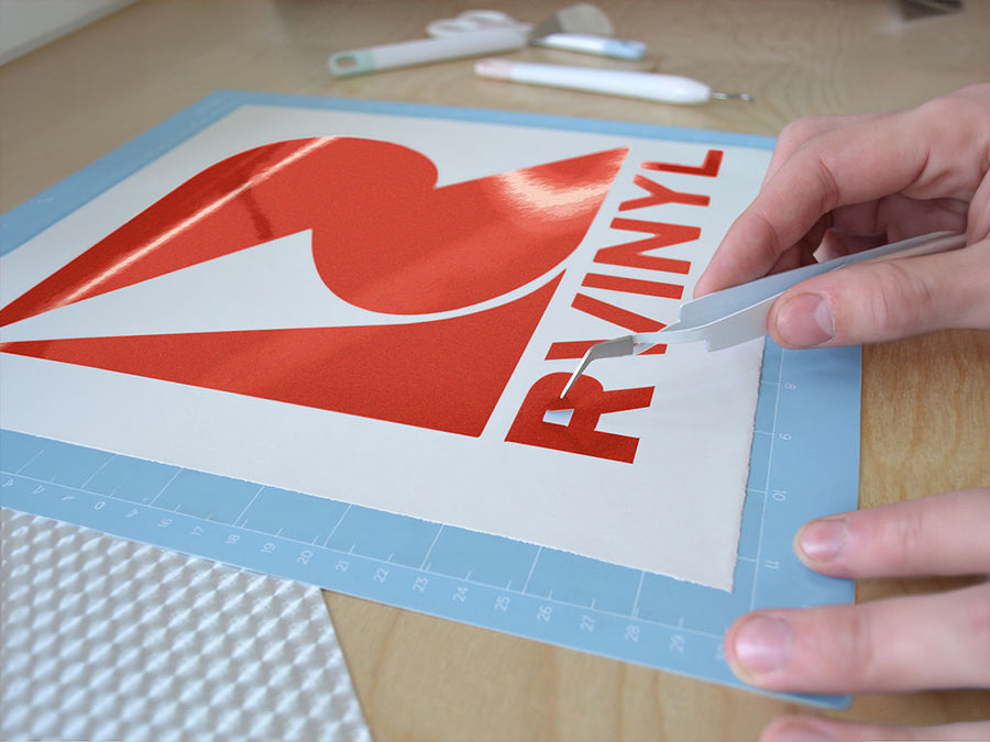 ORALITE 5600 Red Reflective Easy Weed Craft Vinyl